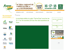 Tablet Screenshot of ferme-expo.fr